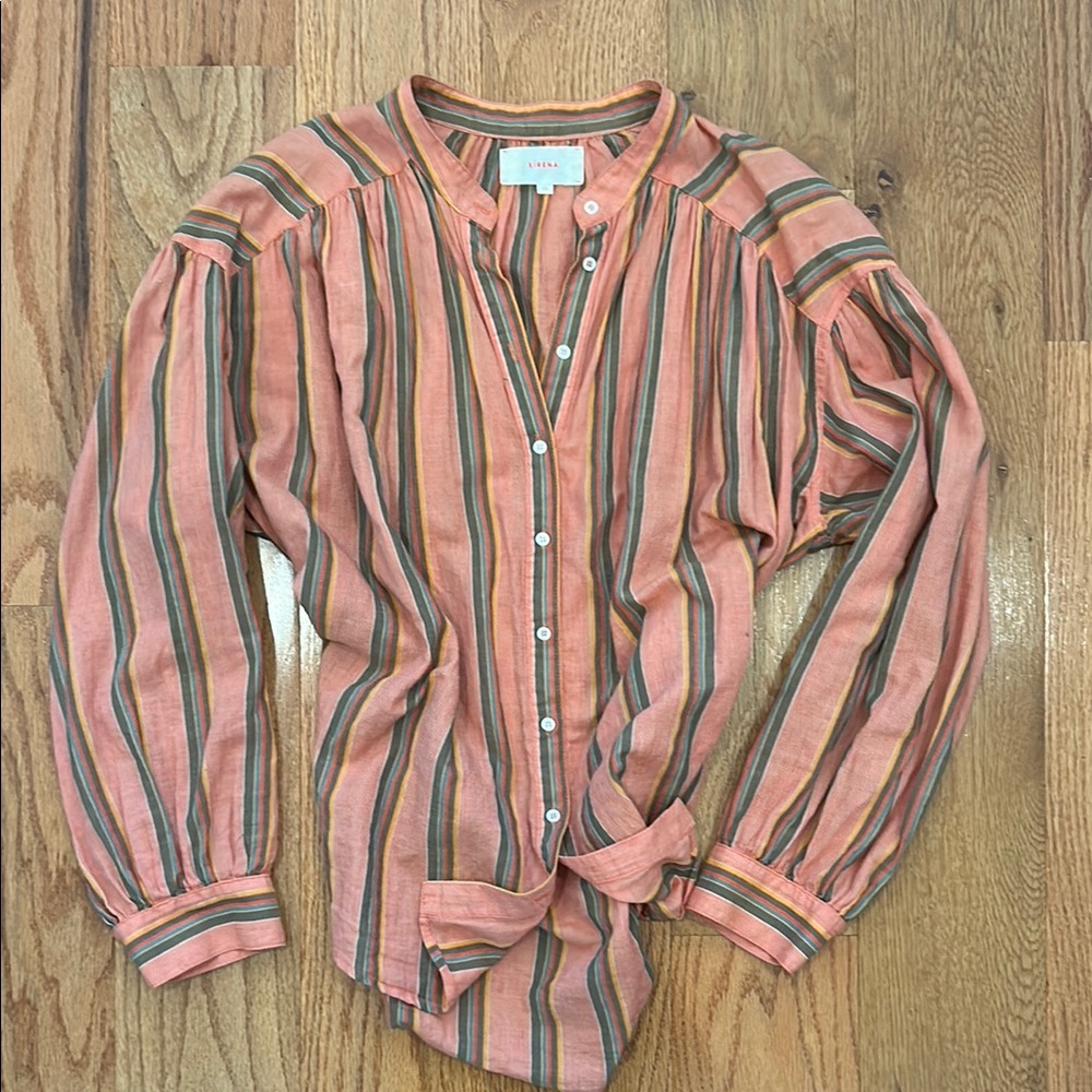 Xirena Multicolor Striped Blouse